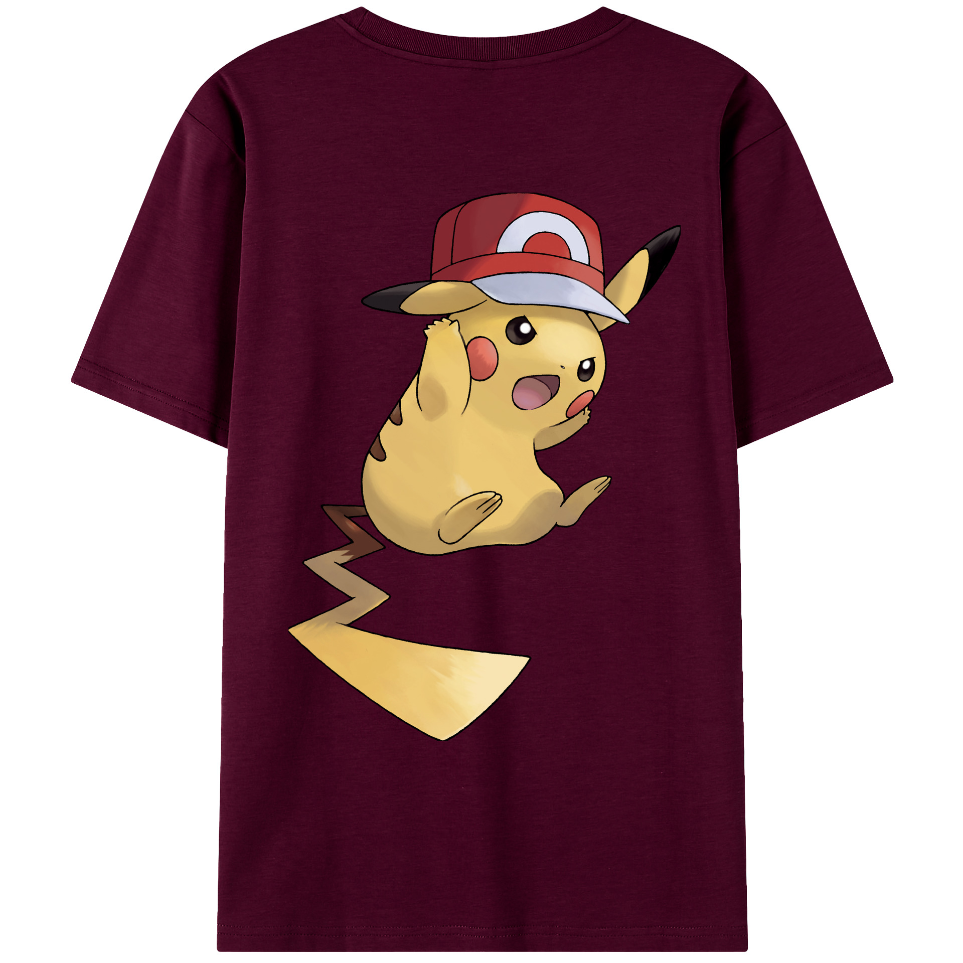 （画像用） ポケットモンスター Pokémon レディース半袖Tシャツ(バックプリント)